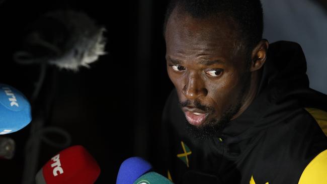 Athletics world championships 2017: Usain Bolt stunned by journalist ...