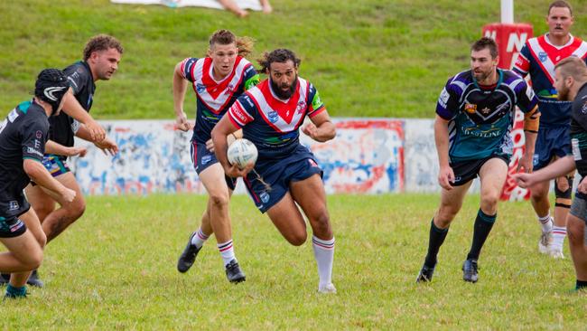 Tyronne Roberts-Davis is a key player for Nambucca. Picture: Nambucca Heads Roosters RLFC