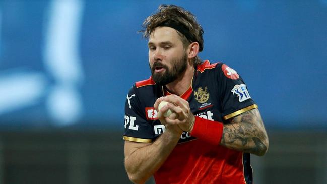 Aussie Kane Richardson in action in the IPL on April 22. Picture: Rahul Gulati/ Sportzpics for IPL