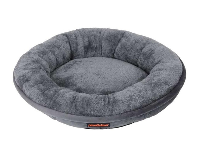 Paws &amp; Claws Small Moscow Round Bed. Image: Woolworths.