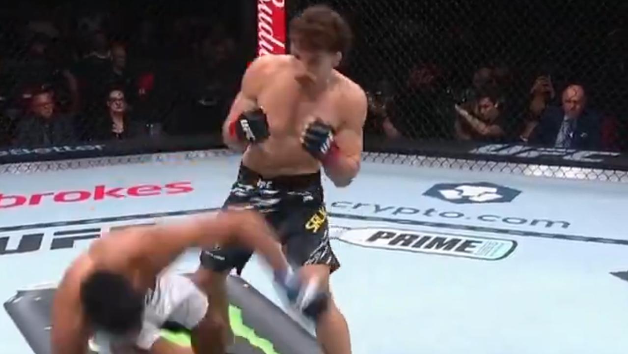 Watch: Aussie’s insane 19-second KO ignites UFC 312