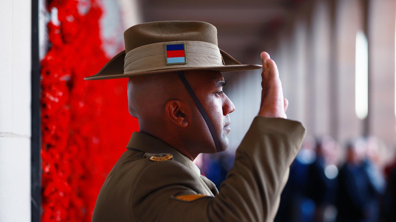 Mr Tudge said he didn’t want a ‘contested view’ of Anzac Day being part of the curriculum. Picture: NCA NewsWire / Gary Ramage