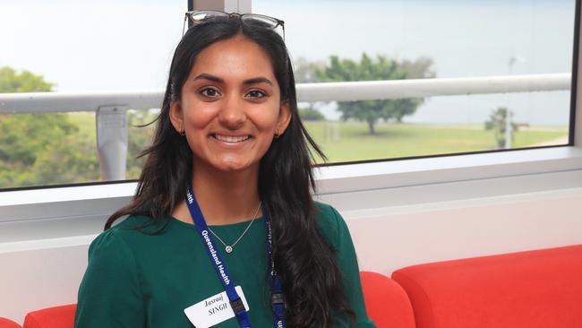 Dr Jasraaj Singh, a recipient of the Rural Doctor Association of Australia's Medical Student of the Year award in 2022, will be starting as a junior medical officer at Cairns Hospital this week. Picture: Sandhya Ram