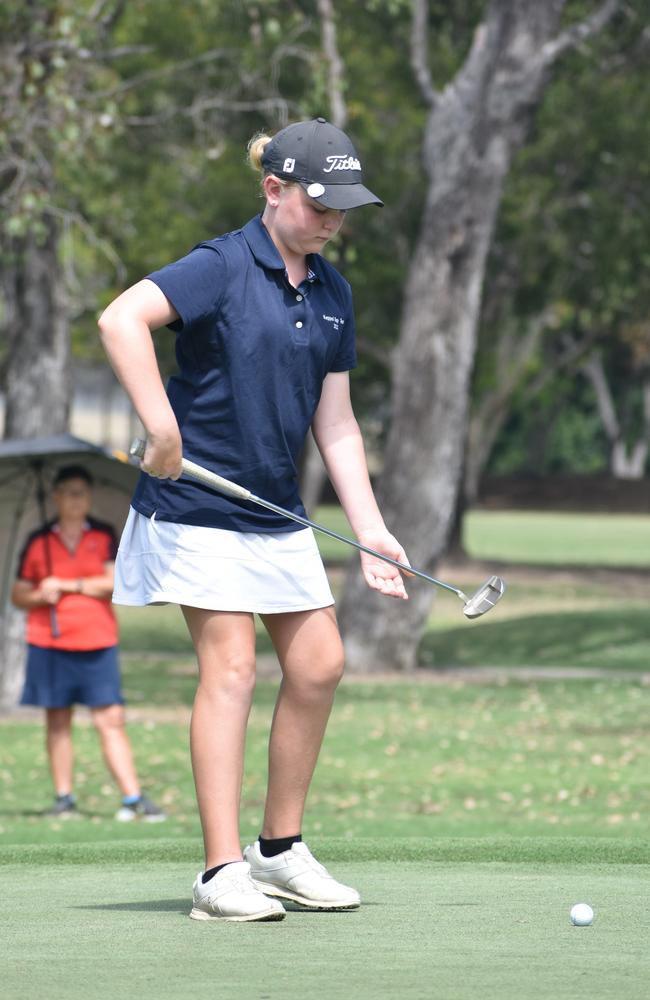 Putting is the area Lily McGuiness is focusing on.