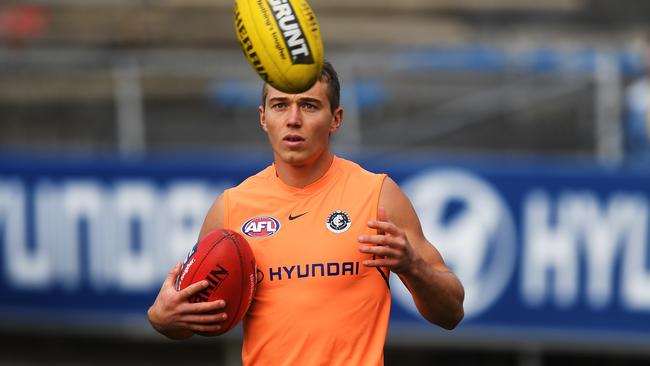 Patrick Cripps recorded his second-lowest score of the year against the Bulldogs in Round 13.