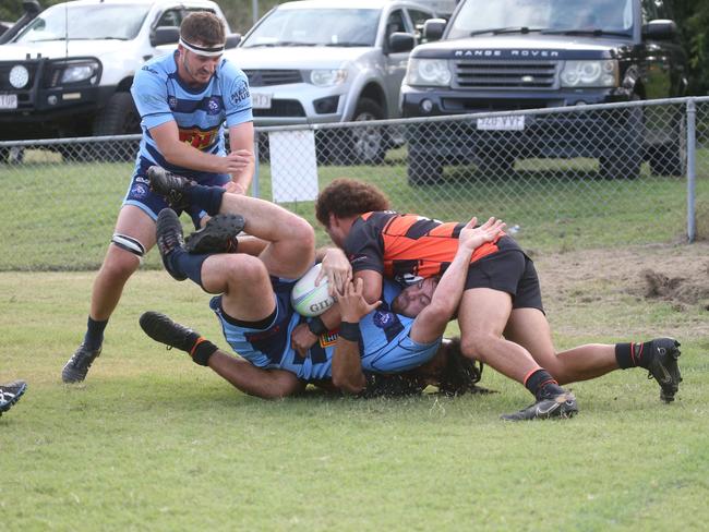 GCDRU round 2. Helensvale vs. Coomera. 1st Grade. 13 April 2024 Helensvale Picture by Richard Gosling
