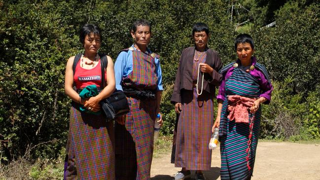 Bhutanese locals are friendly, and I learned a lot from my butler Pema.