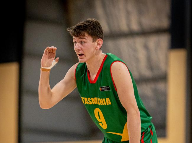 Tasmanian star Jacob Furphy in action for Tasmania. Picture: Taylor Earnshaw