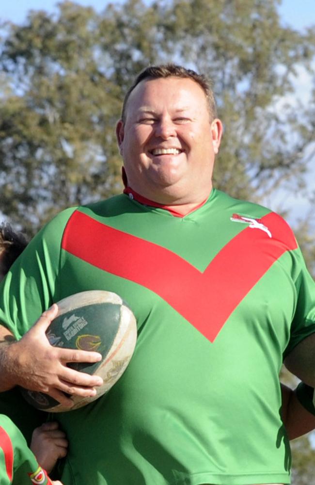 Wynnum-Manly Juniors RLFC president Adam Lipke. Photograph; Renae Droop