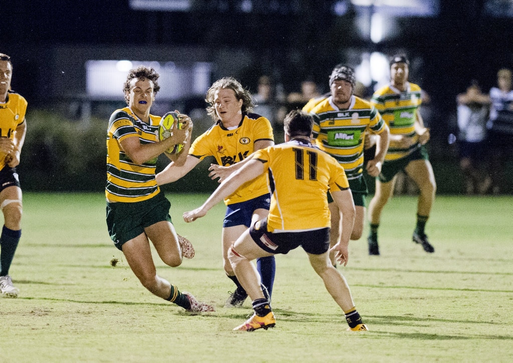 Will Walton, Darling Downs. Rugby Union, Cattleman's Cup, Darling Downs vs Central Qld Brahmans. Saturday, 3rd Mar, 2018. Picture: Nev Madsen