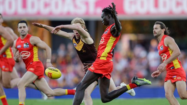 Gold Coast young gun Mac Andrew. Picture: Freeman/AFL Photos