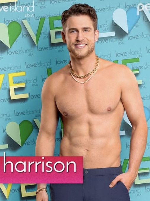 Melbourne model Harrison Luna is in Love Island USA. Picture: Instagram