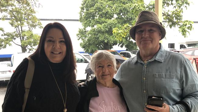 Debbie Vicary, Colleen Laird, and Raymond Laird (left to right)