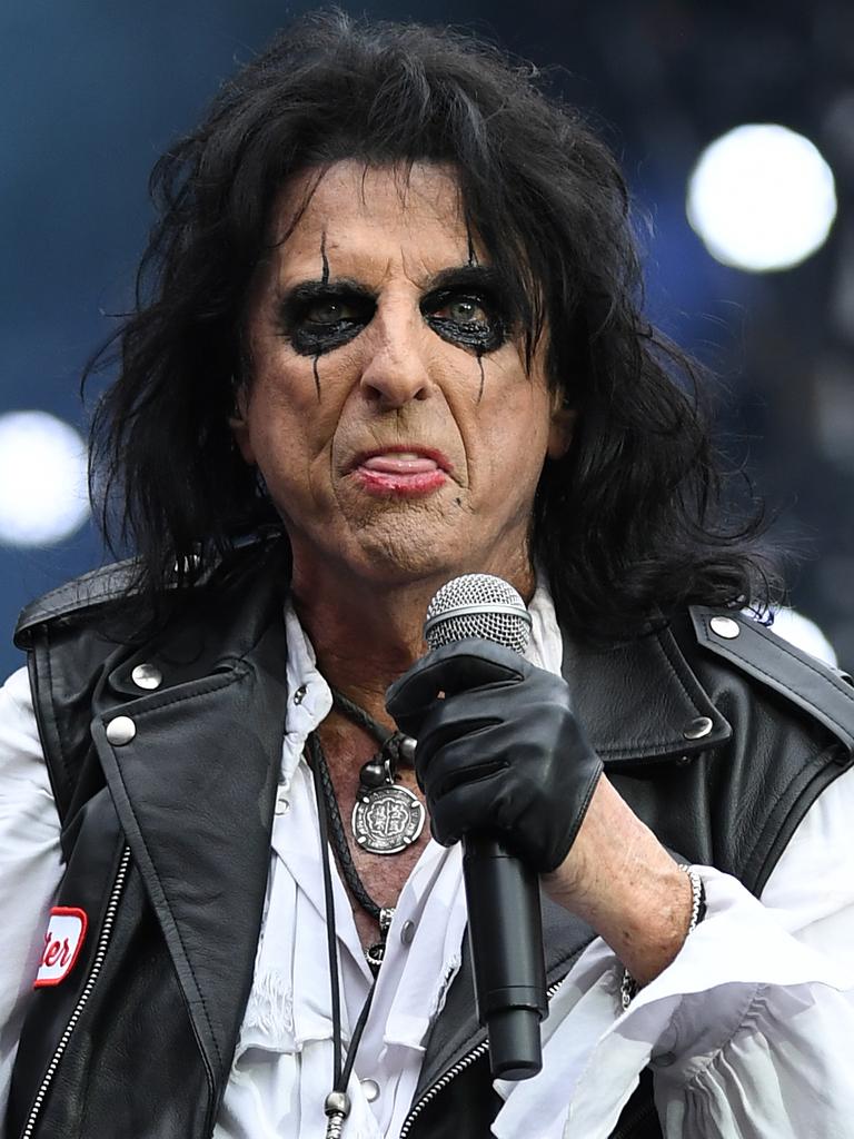 Alice Cooper will still be playing at the festival. Picture: AAP