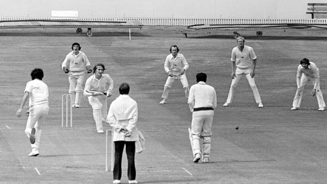 The first World Cup meeting between England and Australia was a low scoring affair.