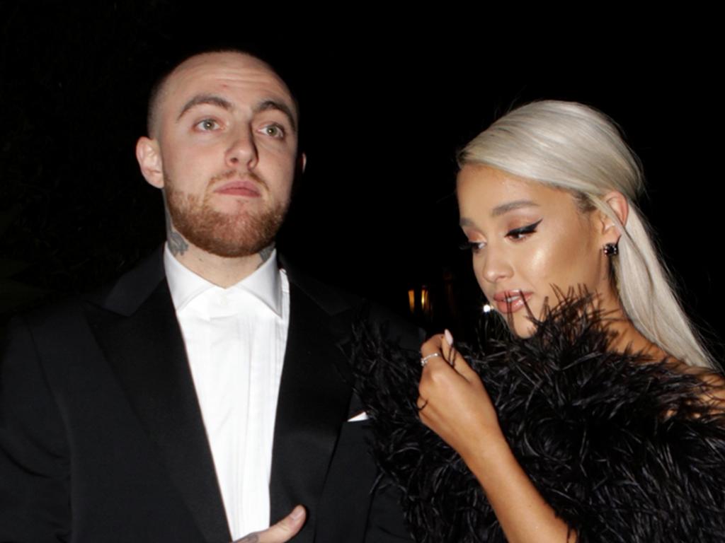 The singer recently had high profile relationships with rapper Mac Miller. Picture: GC Images 