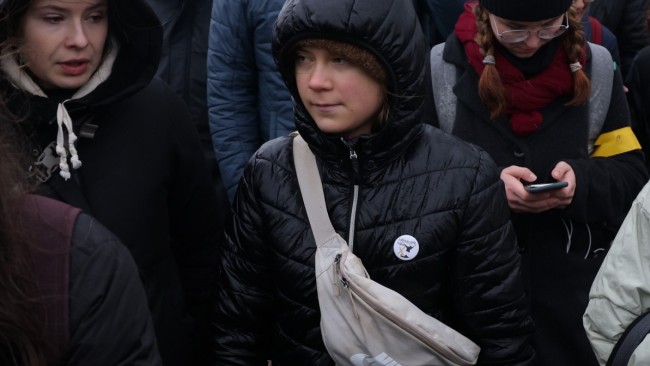 Greta Thunberg Removed By German Police From Site Of Mass Climate ...