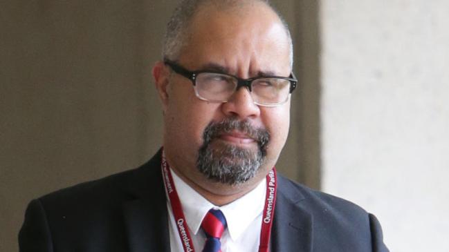 Billy Gordon at Queensland State Parliament. Photo: Steve Pohlner