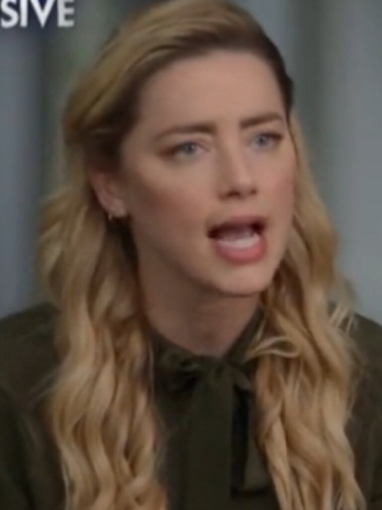 Amber Heard has given her first interview since the trial on NBC's Today Show.