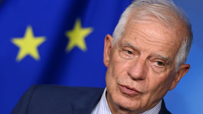 European Union High Representative for Foreign Affairs and Security Policy Josep Borrell. Picture: AFP