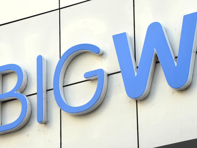 Big W store signage in Brisbane, Tuesday, April 23, 2013. (AAP Image/Dan Peled) NO ARCHIVING