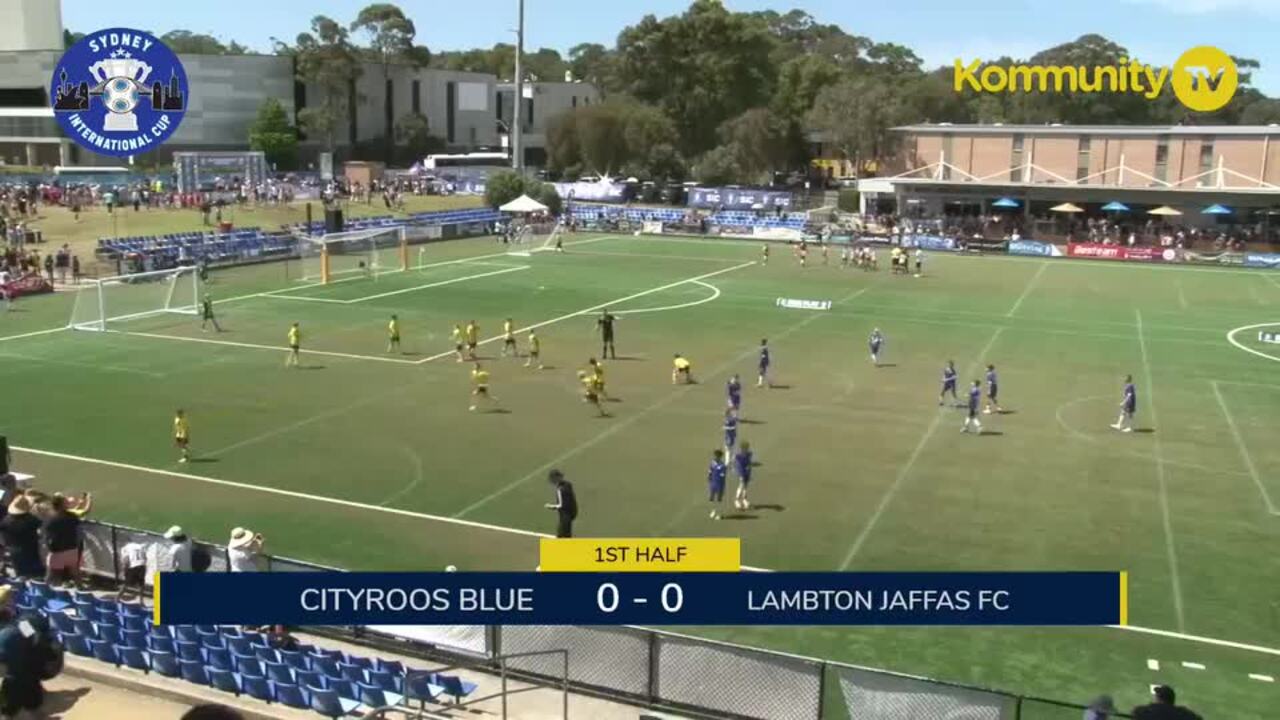 Replay: Cityroos Blue v Lambton Jaffas FC (U11 Plate ranking) — Sydney International Cup Day 4