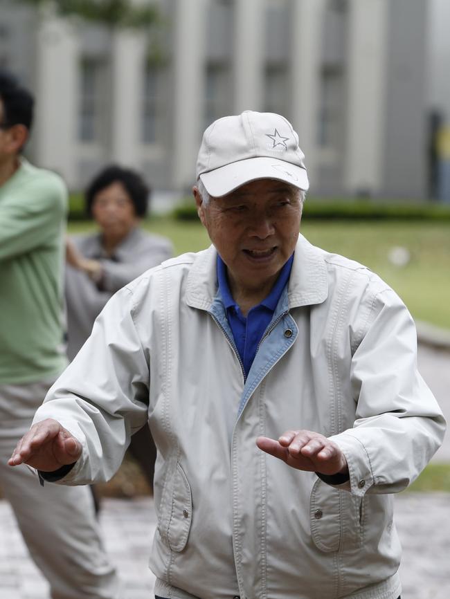 The lawn would be open to activations including tai chi.