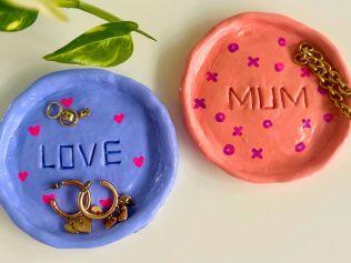 DIY Mother's Day ring dish. Image: supplied