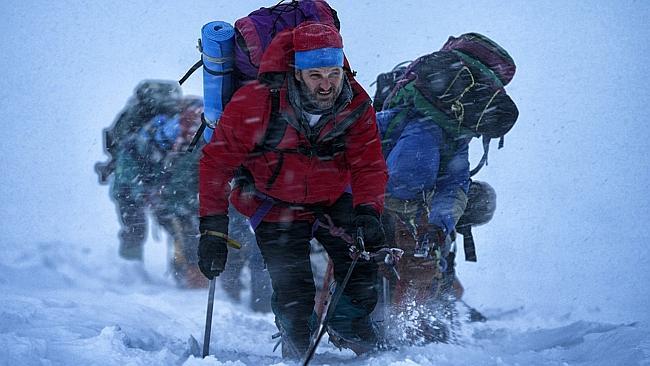 Jason Clarke as Rob Hall in Baltasar Kormakur’s <i>Everest</i>.