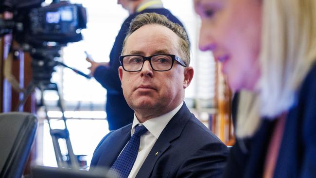 Departed Qantas CEO Alan Joyce. Picture NCA NewsWire / Aaron Francis