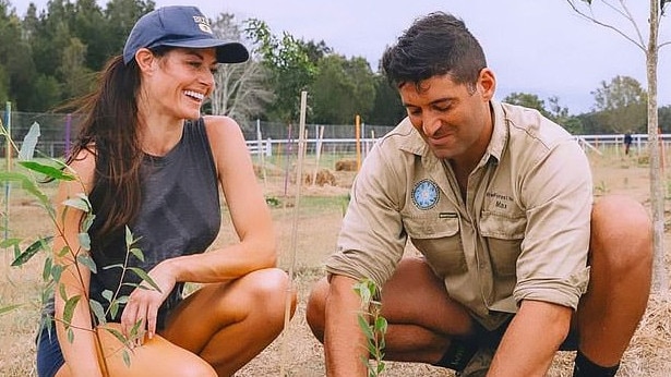 Madeleine West with new partner, environmentalist Maximo Bottaro.