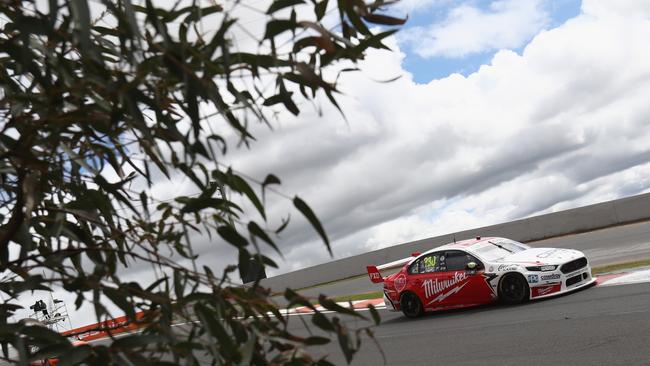 Will Davison tackles the Mountain. Picture: Getty Images