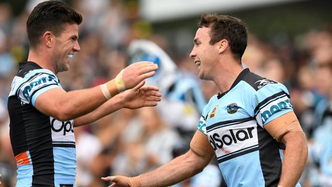 James Maloney will get to work with Chad Townsend again after being named one of North Queensland’s assistant coaches for 2024. Picture: AAP Image/Paul Miller