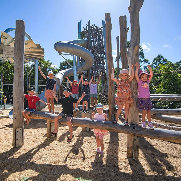 Hinterland Adventure Playground in Cooroy is fun for all ages. Picture: Noosa Shire Council