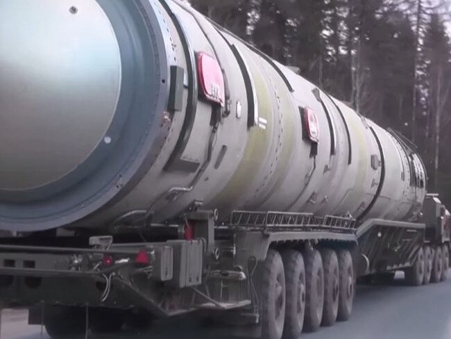 Russia's monster nuke missile, Sarmat. Picture: Supplied