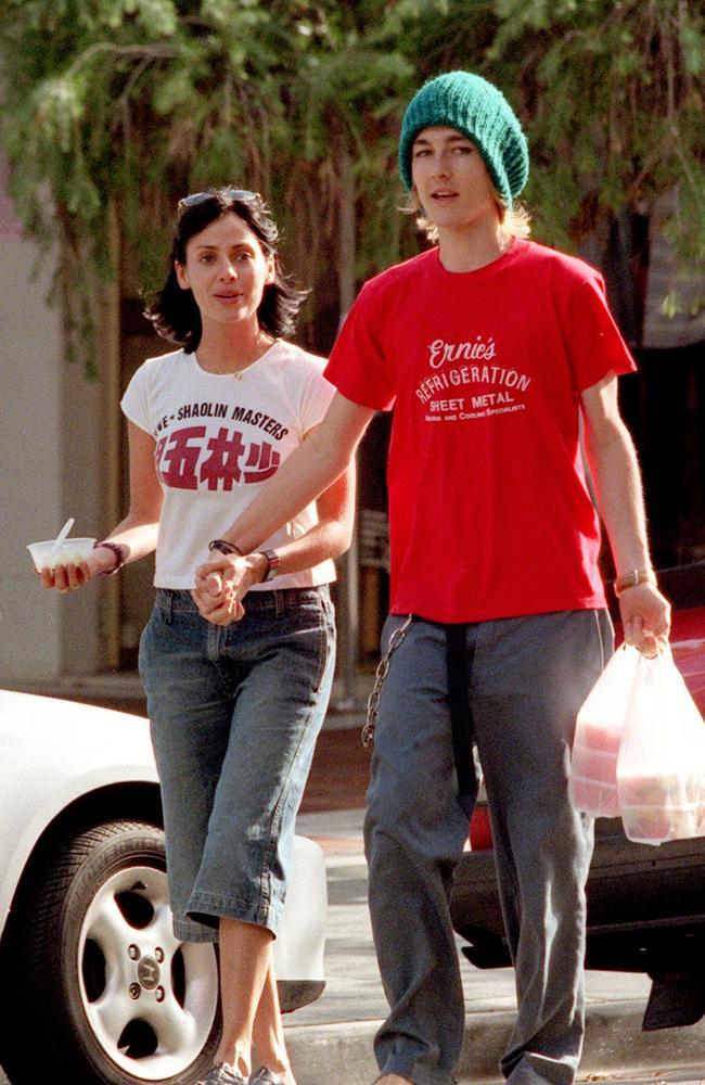 Natalie Imbruglia and Daniel Johns in 2000. Picture: News Corp Australia