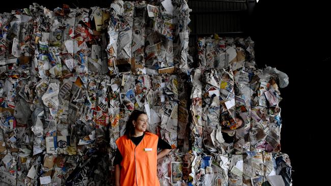 Some recyclers can’t get rid of waste now that China has stopped taking so much.