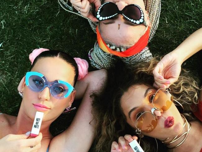 Coachella 2016 on social media... Katy Perry. Picture: Instagram