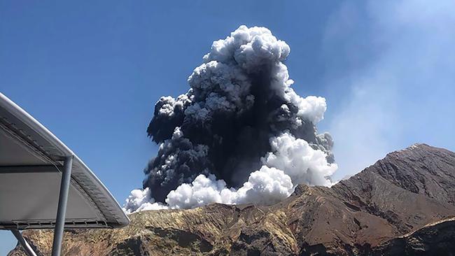 White Island erupted on December 9. Picture: Lillani Hopkins