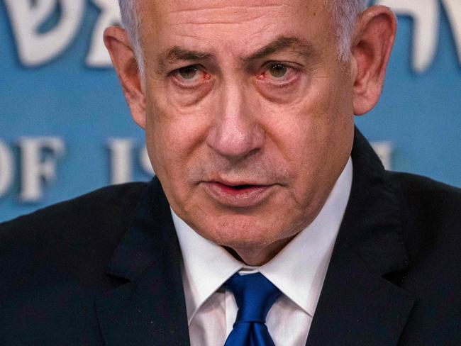 Israeli Prime Minister Benjamin Netanyahu is said to be “under unusual stress” over a potential ICC arrest warrant. Picture: AFP