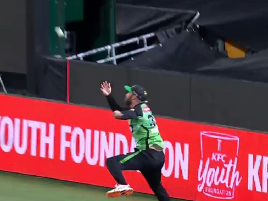 Glenn Maxwell etched himself into BBL folklore. Picture. FOX Sports