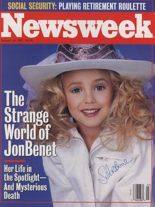 JonBenet Ramsey, who was killed in her Colorado home in 1996.