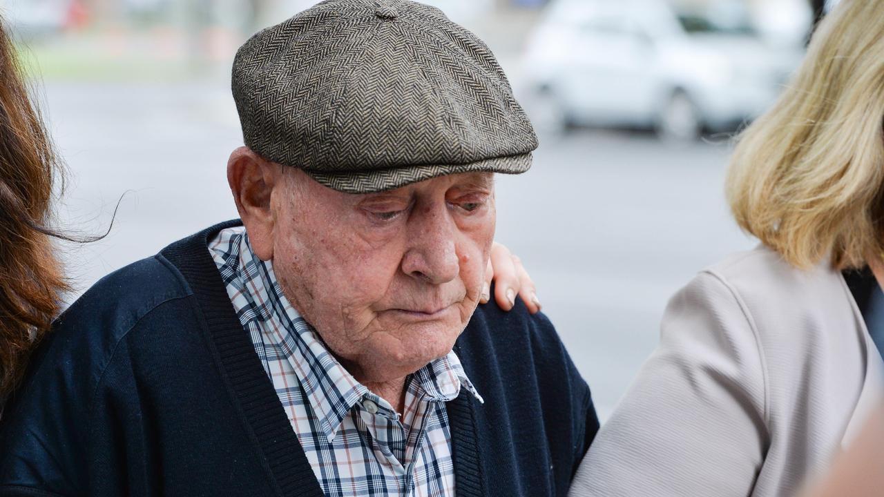 Elemer Dobak leaves the Adelaide Magistrates Court. Picture: NCA NewsWire / Brenton Edwards