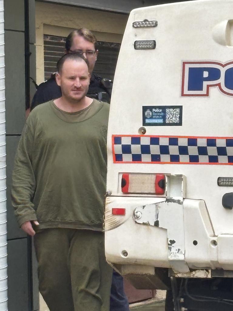 James Samuel Baumgart outside Maryborough court.