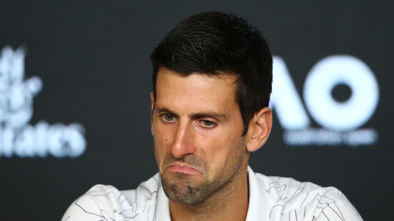 Novak Djokovic is wary about the next generation. Photo: Mike Owen/Getty Images)