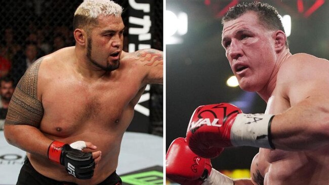 Mark Hunt and Paul Gallen will clash on a Halloween 'fright night'