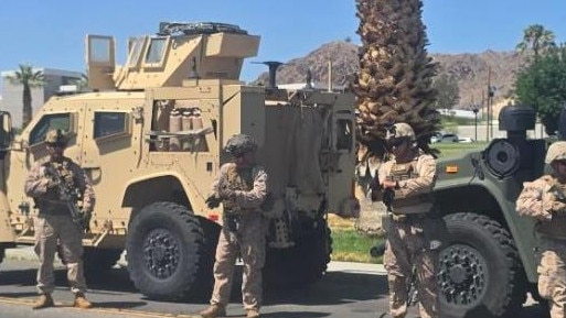 Marines readying for deployment to LA