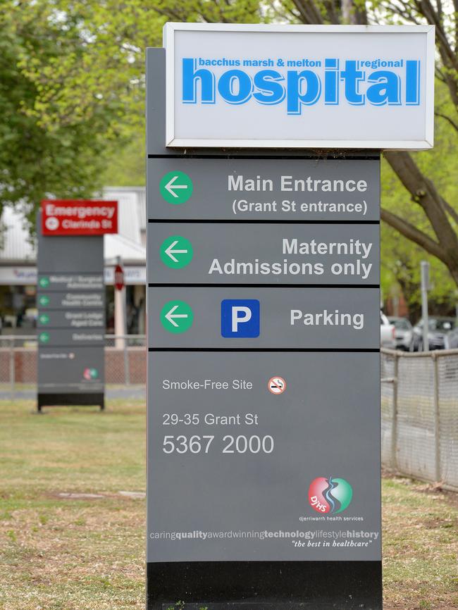 Five former Bacchus Marsh medical staff have secretly surrendered their registrations as their roles in the tragic births have been examined. Picture: Nicole Garmston