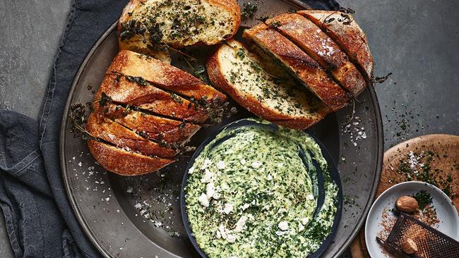 The only thing better than garlic bread is garlic bread with dip.