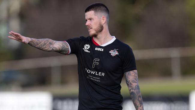 Blacktown City FC veteran Travis Major is an experienced hand at grand final football. Pic: Damian Briggs/Speedmedia